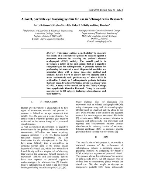 🎉 Schizophrenia Research Paper Sciencedirect 2019 01 22