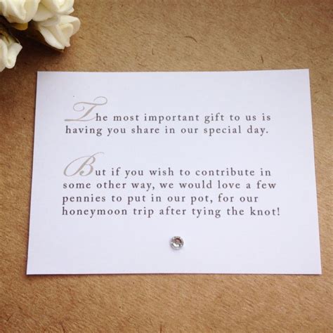 It means so much to the both of us and we appreciate. How To Ask For Cash As A Wedding Gift : 20 best images ...