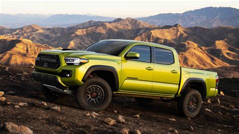 Toyota Agrandó La Gama De La Tacoma 2022 Con Las Versiones Trd Pro Y