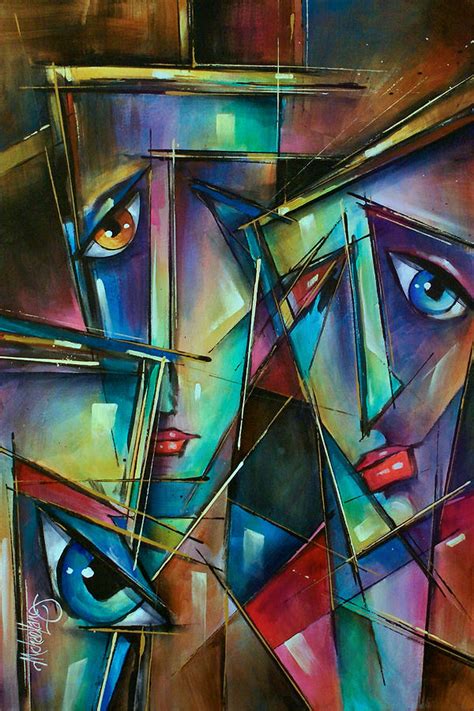 Trio Painting By Michael Lang