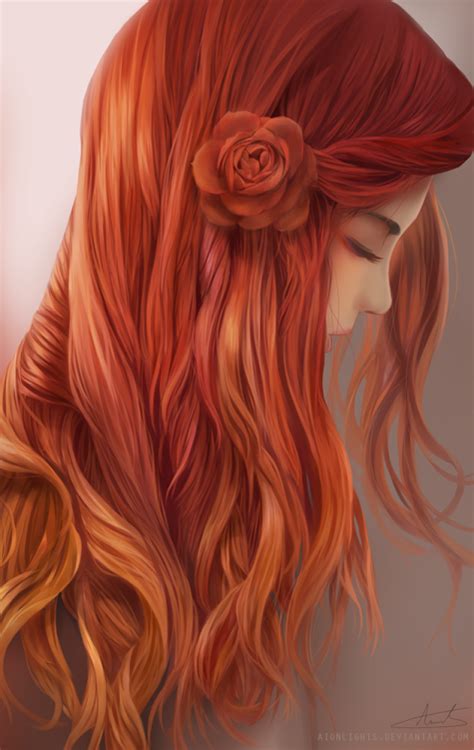 Pin By Nanzy Garzia On Pelirrojos Redhead Art Digital Art Girl
