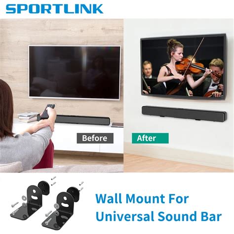 Universal Soundbar Mounting Brackets Sound Bar Wall Mount For Samsung