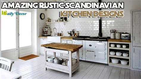 Scandinavian interior design is all about simplicity and elegance. Daily Decor 11 Amazing Rustic Scandinavian Kitchen ...