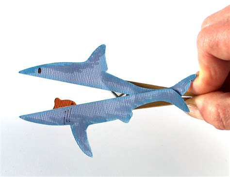 Clothespin Creatures Shark Pazzles Craft Room