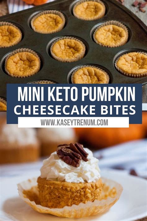 Mini Keto Pumpkin Cheesecake Recipe Kasey Trenum
