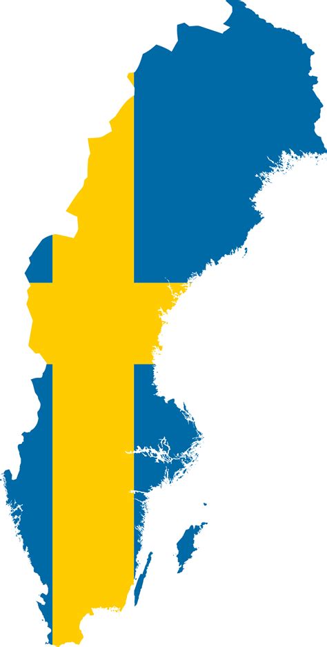240 years in four minutes (timeline of national flags). File:Flag-Map of Sweden.svg - Wikimedia Commons