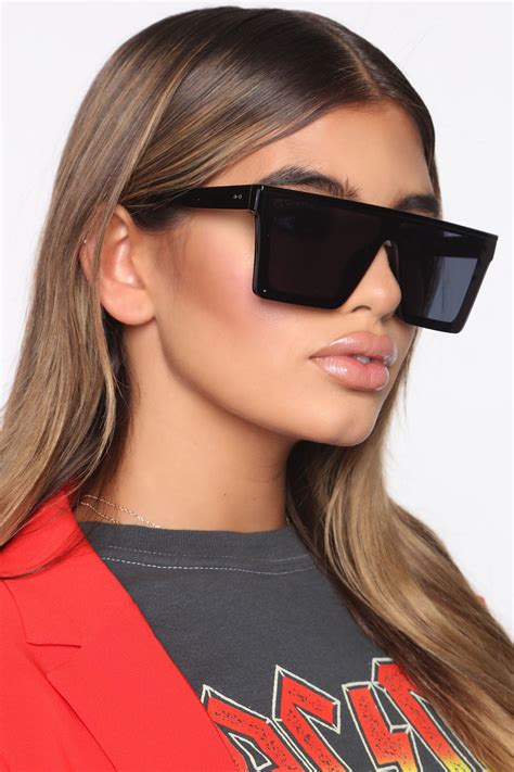 Dont Mind If I Do Sunglasses Black Fashion Nova Sunglasses