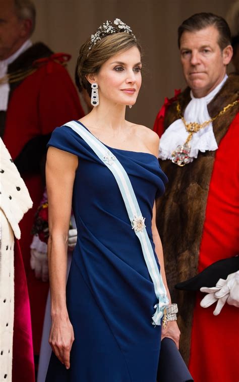 Queen Letizia Of Spain Shows The Modern Way To Wear Dazzling Royal