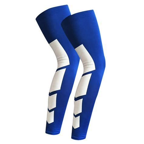 Cfr Compression Leg Sleeves For Men Women Full Length Stretch Long Sleeve With Knee Support