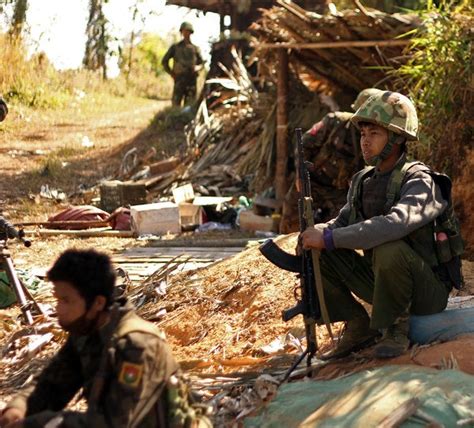 Myanmar Military Said To Make Gains In Fight Against Rebels The New