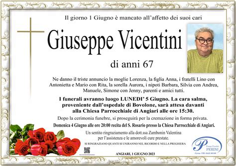 Giuseppe Vicentini Onoranze Funebri Perini