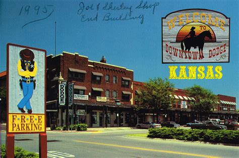 Postcard0019 Downtown Dodge City Kansas Postcard Nataliegoes Flickr