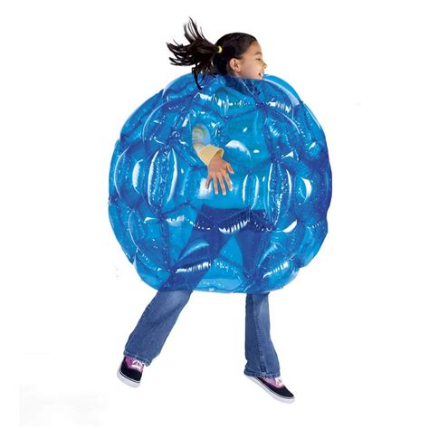 Blue Bbop Buddy Bumper Ball Inflatable Giant Wearable Body Bubble