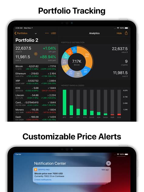 Crypto Pro Portfolio Tracker App For Iphone Free Download Crypto