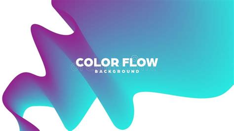 abstract trendy geometric background with liquid gradient colorful dynamic curve wave modern