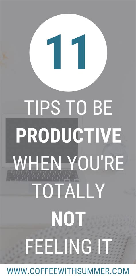 How To Be Productive When Youre Not Feeling Motivated Coffee With