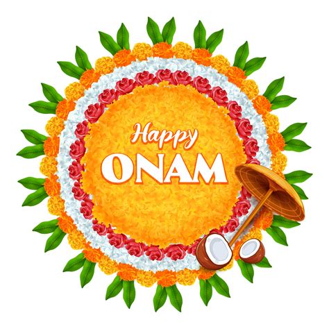 Onam Background Traditional Festival Of South India 3109407 Vector Art