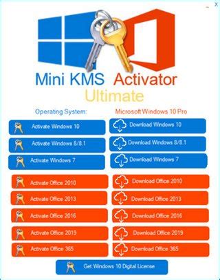 Make sure your pc is connected to the internet, then run the following command. Mini KMS Activator Ultimate v1.5 for Ms Office 2019 ...