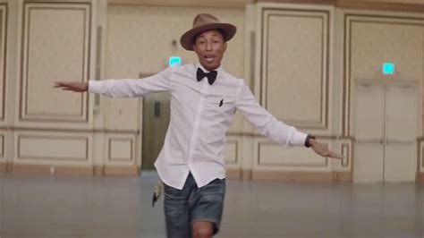 a musicless version of the music video for pharrell williams hit song happy happy pharrell