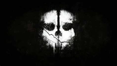 Call Of Duty Ghosts Dark White Video Games Rorschach Test