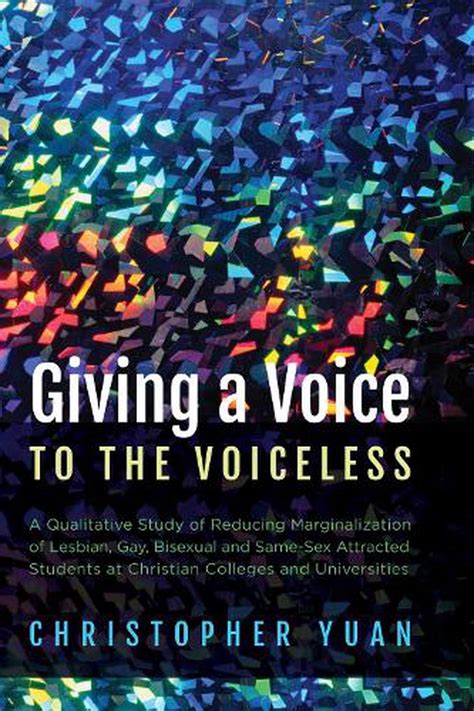 Giving A Voice To The Voiceless By Christopher Yuan English Paperback Book Fre 9781498289252
