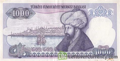 1000 Turkish Old Lira Banknote 7th Emission 1970 Exchange Yours