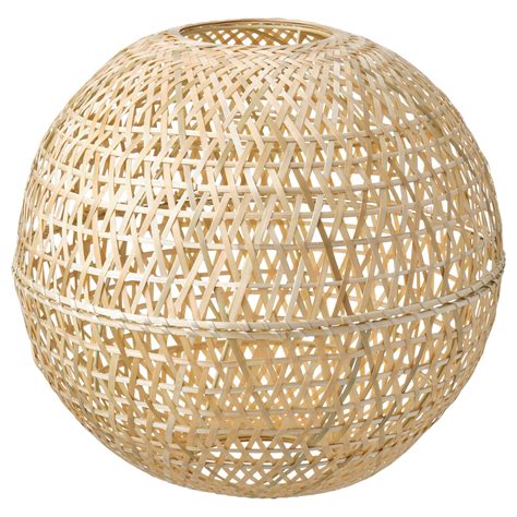 KÅseberga Lamp Shade Handmade Bamboo 38 Cm Ikea
