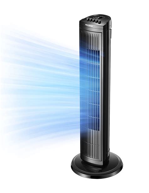 Pelonis 30 Inch Oscillating Tower Fan With 3 Speed Settings And Auto