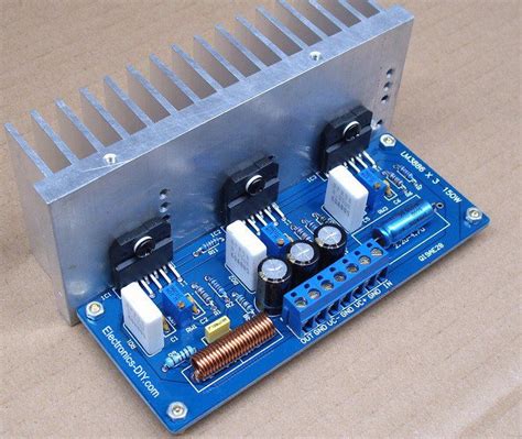Diy Lm Chip Amplifier Gainclone Kit Artofit