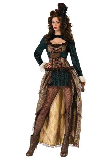 Womens Madame Steampunk Costume