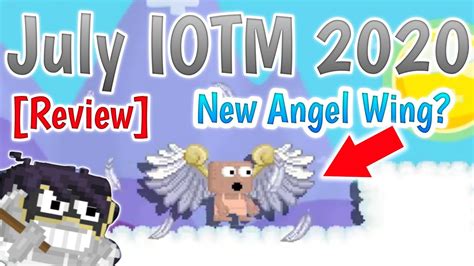 New July Iotm 2020 New Angel Wing Growtopia July Iotm 2020 Youtube