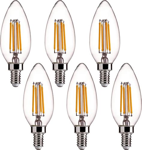 E26 Led Bulbs Led Candelabra Bulb Dimmable 60 Watt Equivalent B11 E26