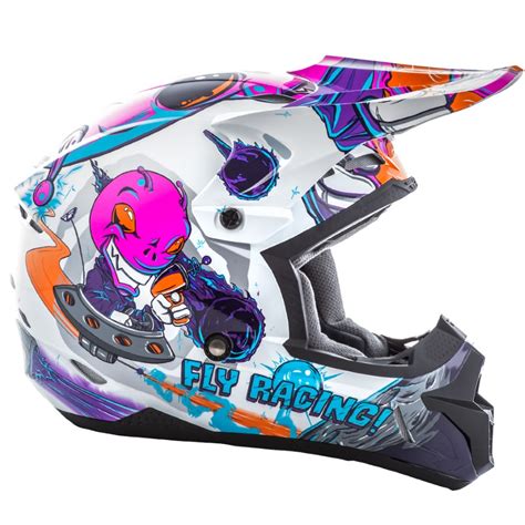 Childrens Motocross Helmet Fly Racing Kinetic Youth Invasion Insportline