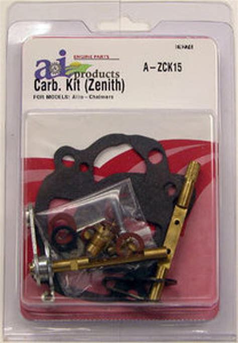 Allis Chalmers Carburetor Kit For Zenith Model B And Rc Griggs Lawn And