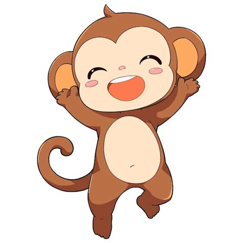 Premium Vector Cute Monkey