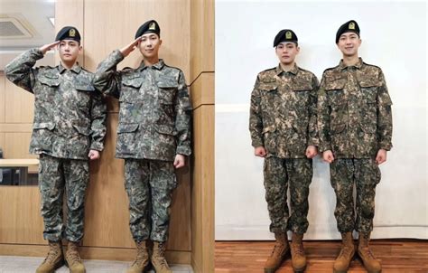 Bts Rm V Receive Elite Awards After Completing Basic Military