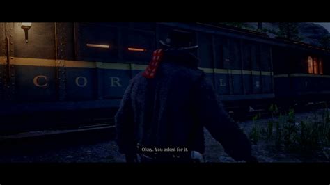 Red Dead Redemption 2 Train Robbery 4k Ultra Hd Youtube