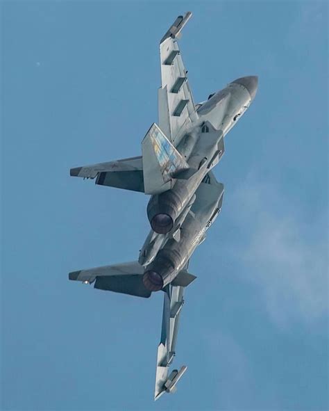 Russian Air Force Su 35s Super Flanker Demonstrating It Super