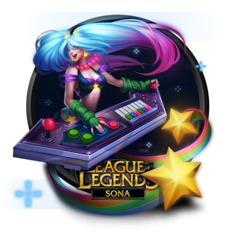 league of legends sona arcade icon png clipart image