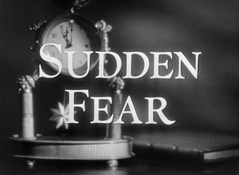 Classic Movies Sudden Fear 1952