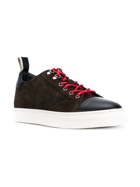 Find the latest sneakers from your favorite brands. Low Brand two-tone sneakers | Sneakers, High top sneakers, Men