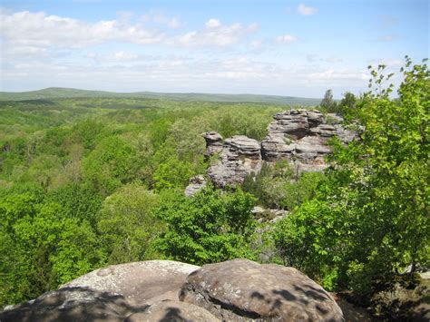 Garden Of The Gods Southern Illinois In The Shawnee National Forest