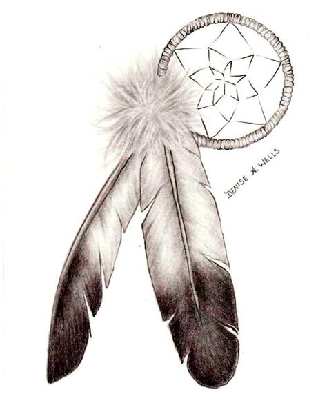 Flickriver Photoset Native American Dreamcatcher Feather Tattoo