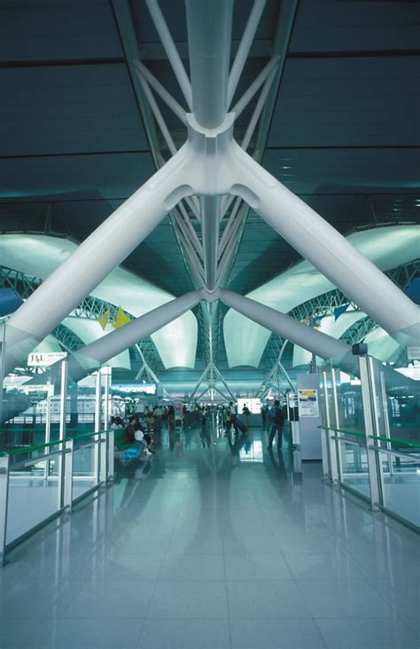 Kansai International Airport Passenger Terminal Building By Renzo Piano