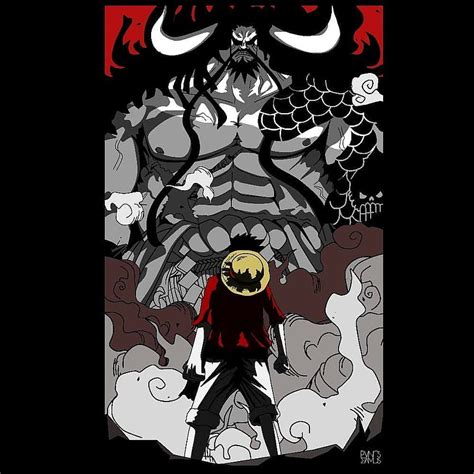 Luffy Vs Kaido Artwork Onepiece Hd Phone Wallpaper Pxfuel