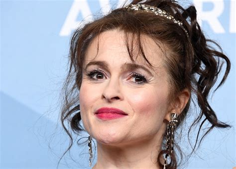 the crown star helena bonham carter on her collagen boosting trick and the lipstick she loves