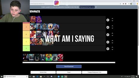 2800g for chemtank is a bargain for skarner, he already had a solid winrate but. Ranking Marvel Movies in a Tier List - YouTube