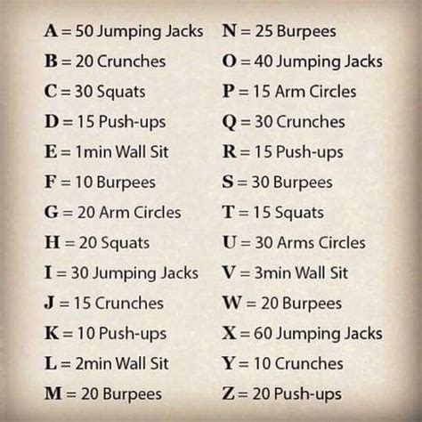 Learn the alphabet while keeping fit with miss linky. Free-Weight Alphabet Fitness Challenge (ABC | Sportplan