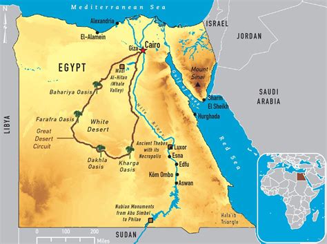 Nile River Map Location Length And Source And Africas Longest River