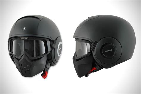 Shark's stormtrooper open face crash helmet. Shark RAW Helmet | HiConsumption